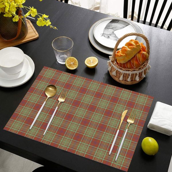 MacGillivray Hunting Ancient Tartan Placemat Online Hot Sale - Image 3