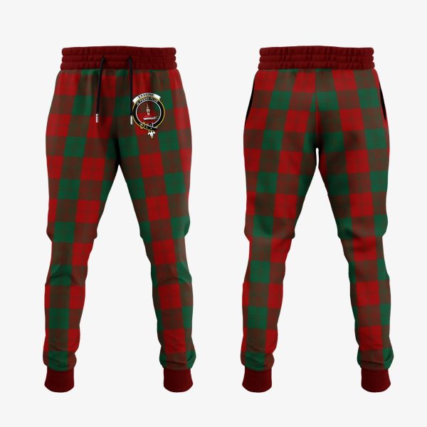 Erskine Tartan Crest Jogger Sweatpants Sale