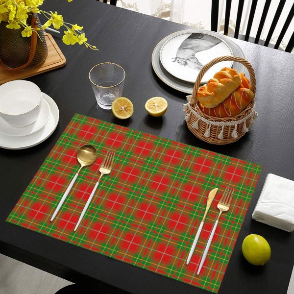 Burnett Ancient Tartan Placemat Online now - Image 3
