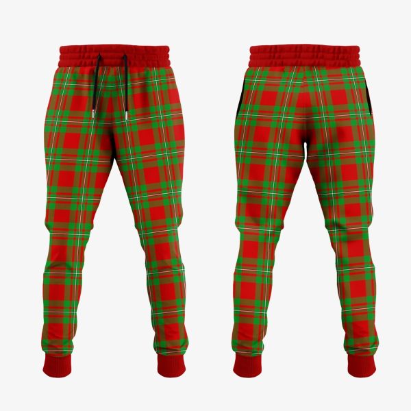 Grierson Tartan Crest Jogger Sweatpants Discount - Image 2