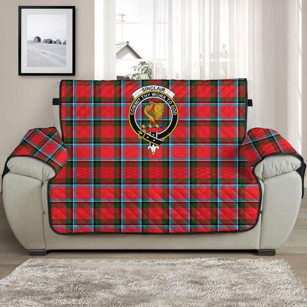 Sinclair Modern Tartan Crest Sofa Protector on Sale - Image 2
