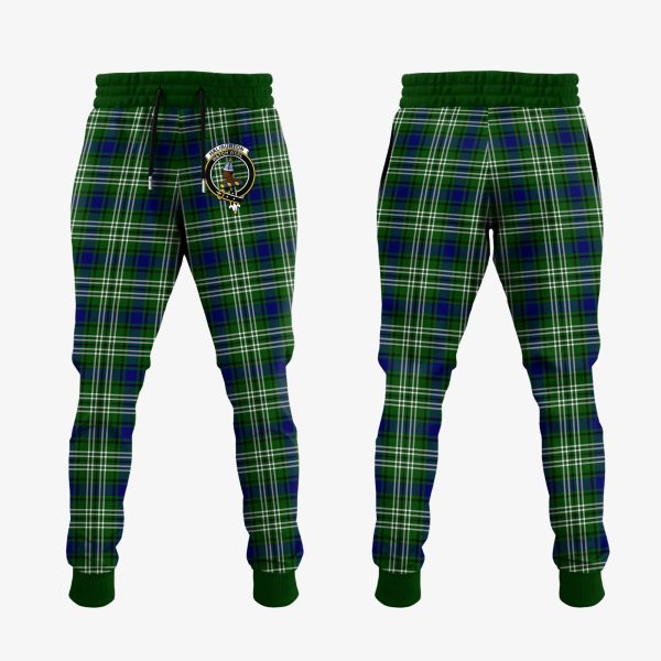 Haliburton Tartan Crest Jogger Sweatpants Hot on Sale