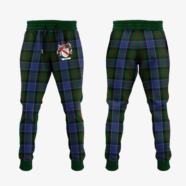 McFadzen 01 Tartan Crest Jogger Sweatpants Fashion