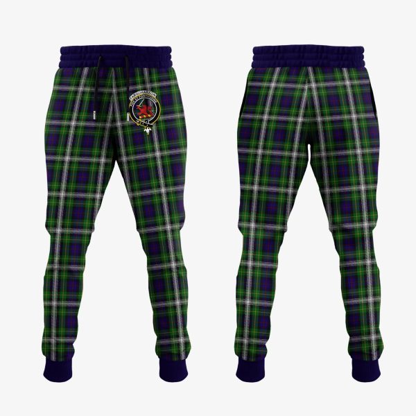 Farquharson Dress Tartan Crest Jogger Sweatpants on Sale