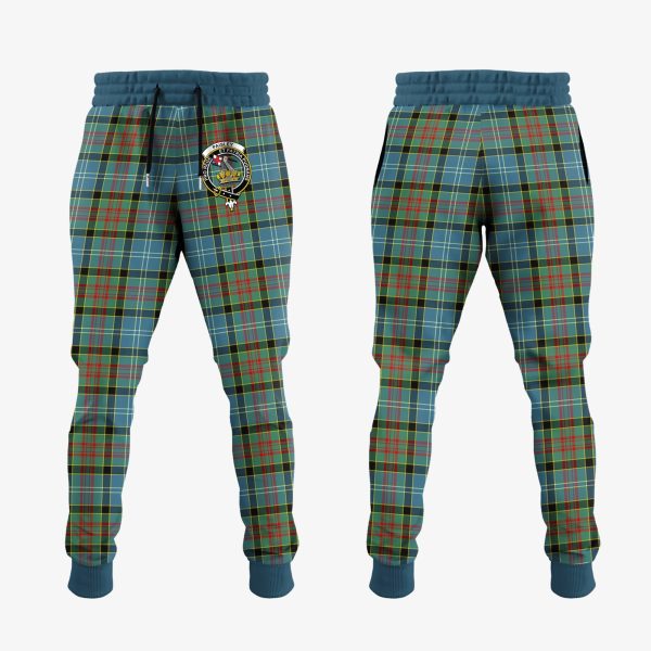 Paisley Tartan Crest Jogger Sweatpants Hot on Sale