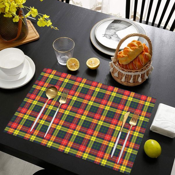 Buchanan Modern Tartan Placemat For Discount - Image 3