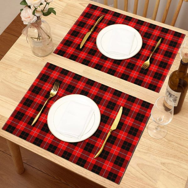 Cunningham Modern Tartan Placemat For Cheap - Image 2