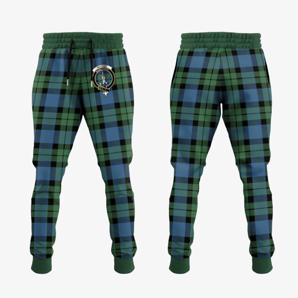 MacKay Ancient Tartan Crest Jogger Sweatpants on Sale