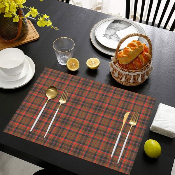 Cumming Hunting Weathered Tartan Placemat Cheap - Image 3