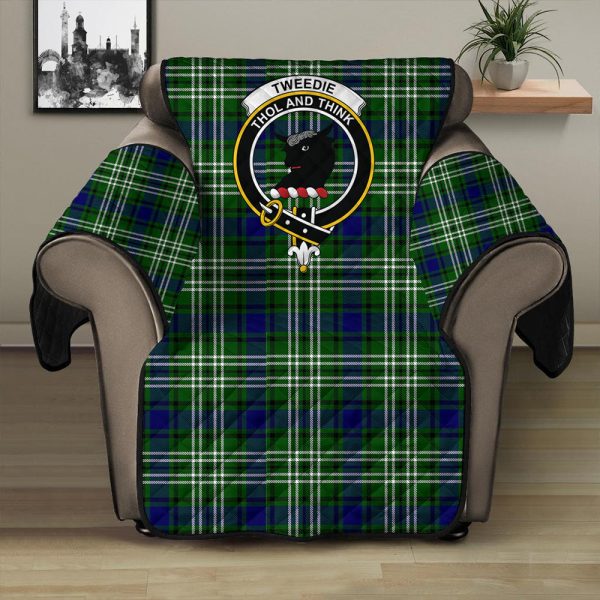Tweedside District Tartan Crest Sofa Protector Online Hot Sale