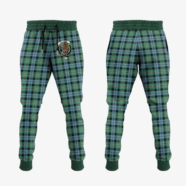 Melville Ancient Tartan Crest Jogger Sweatpants on Sale
