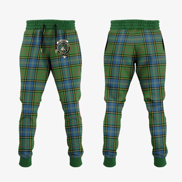MacMillan Hunting Ancient Tartan Crest Jogger Sweatpants Online Sale