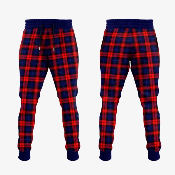 MacLachlan Modern Tartan Crest Jogger Sweatpants Online Hot Sale - Image 2