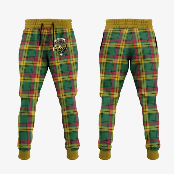MacMillan Old Ancient Tartan Crest Jogger Sweatpants Discount