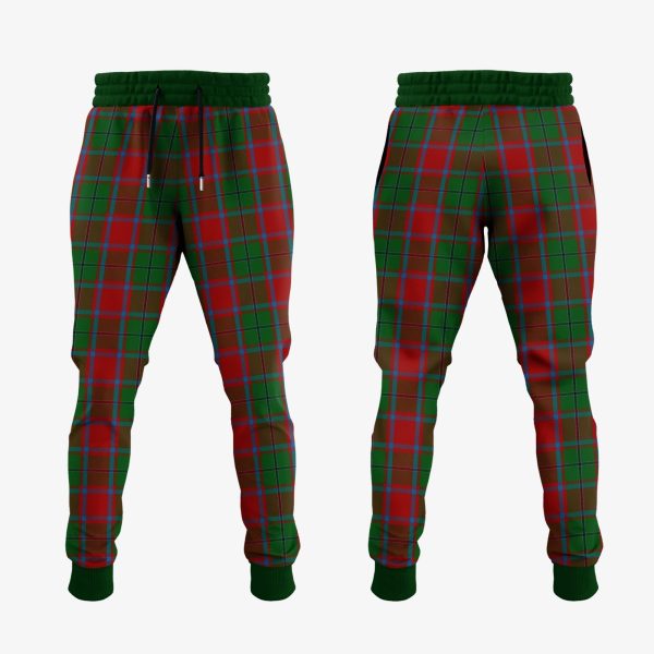 MacPhail Blue Bands Tartan Crest Jogger Sweatpants For Discount - Image 2