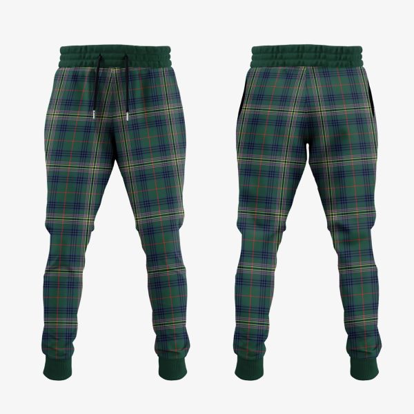 Kennedy Modern Tartan Crest Jogger Sweatpants For Discount - Image 2