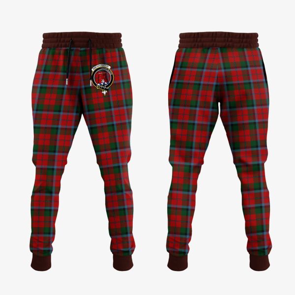 MacNaughton Tartan Crest Jogger Sweatpants Online Hot Sale