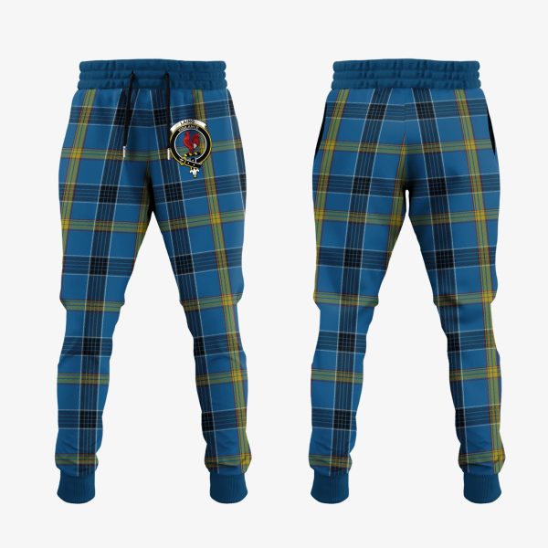 Laing Tartan Crest Jogger Sweatpants For Discount