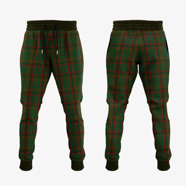 Macnaughton Hunting Tartan Crest Jogger Sweatpants Online - Image 2