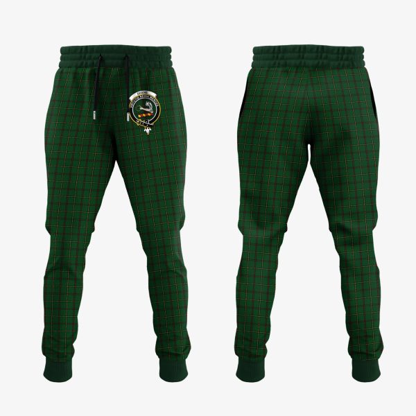 Skene Or Tribe Of Mar Tartan Crest Jogger Sweatpants Hot on Sale