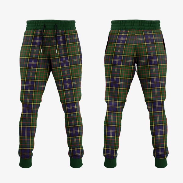MacMillan Hunting Modern Tartan Crest Jogger Sweatpants For Discount - Image 2