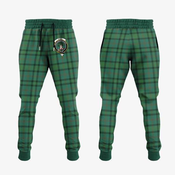 Ross Hunting Ancient Tartan Crest Jogger Sweatpants For Cheap