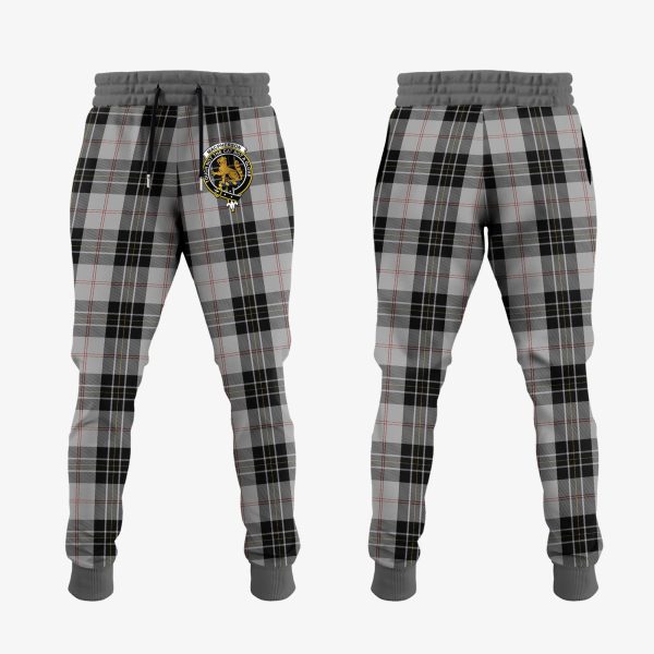 MacPherson Dress Tartan Crest Jogger Sweatpants For Sale