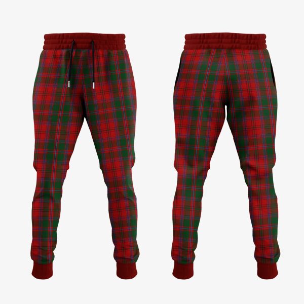 Dundas Red Tartan Crest Jogger Sweatpants Fashion - Image 2