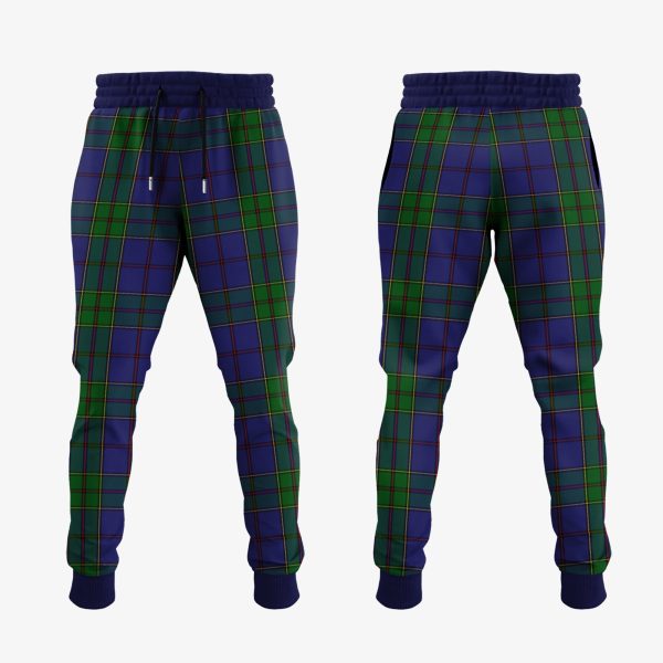 Strachan Tartan Crest Jogger Sweatpants Fashion - Image 2