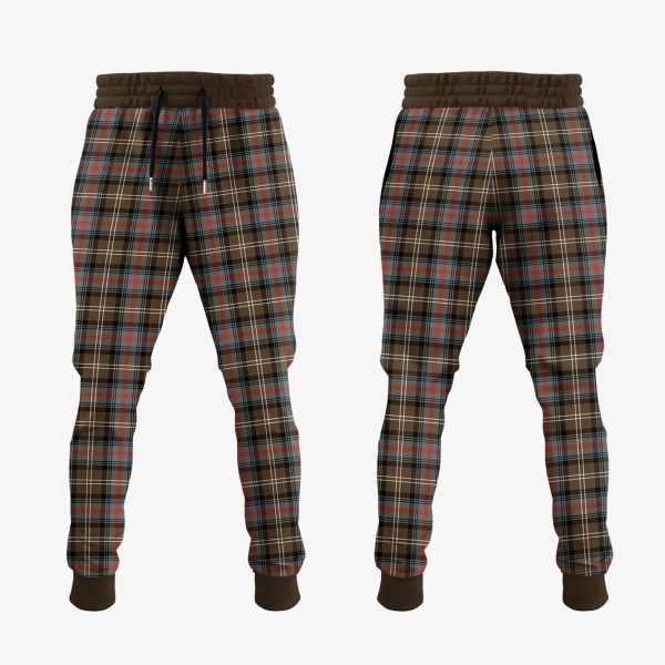 Sutherland Weathered Tartan Crest Jogger Sweatpants For Sale - Image 2