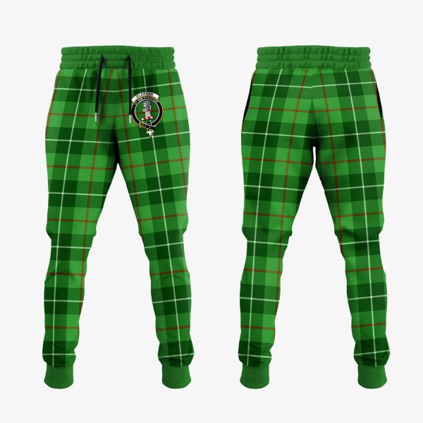 Clephan Tartan Crest Jogger Sweatpants Supply