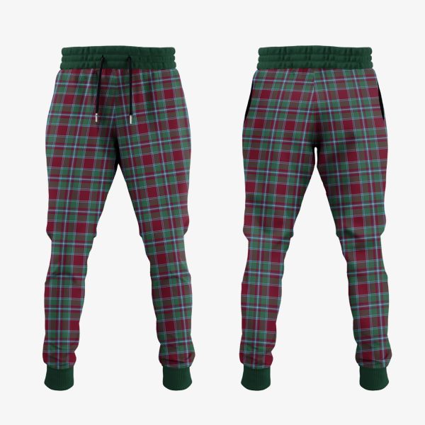 Spens (Spence) Tartan Crest Jogger Sweatpants Online - Image 2