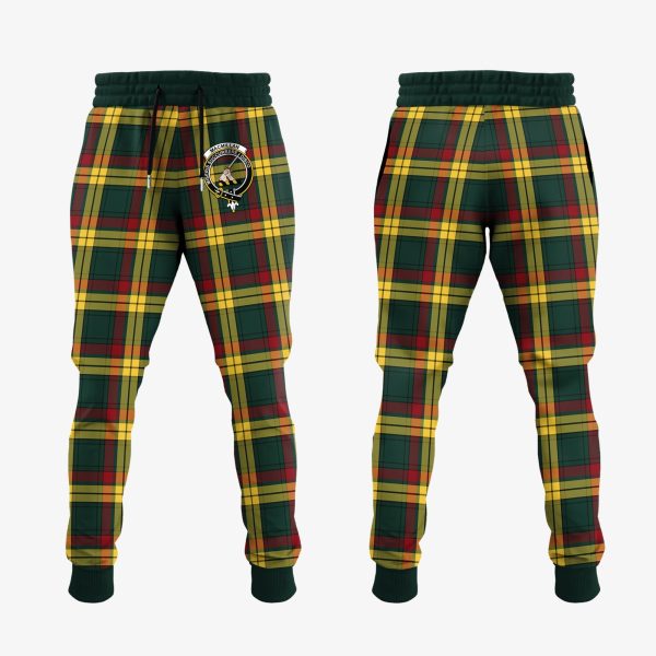 MacMillan Old Modern Tartan Crest Jogger Sweatpants Fashion