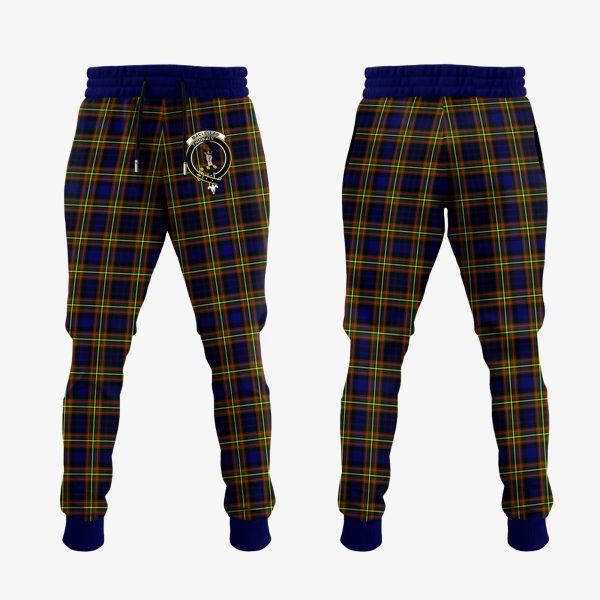 MacLellan Modern Tartan Crest Jogger Sweatpants Online
