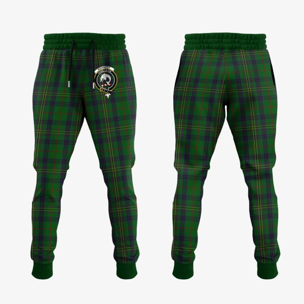 Kennedy Tartan Crest Jogger Sweatpants Online Hot Sale
