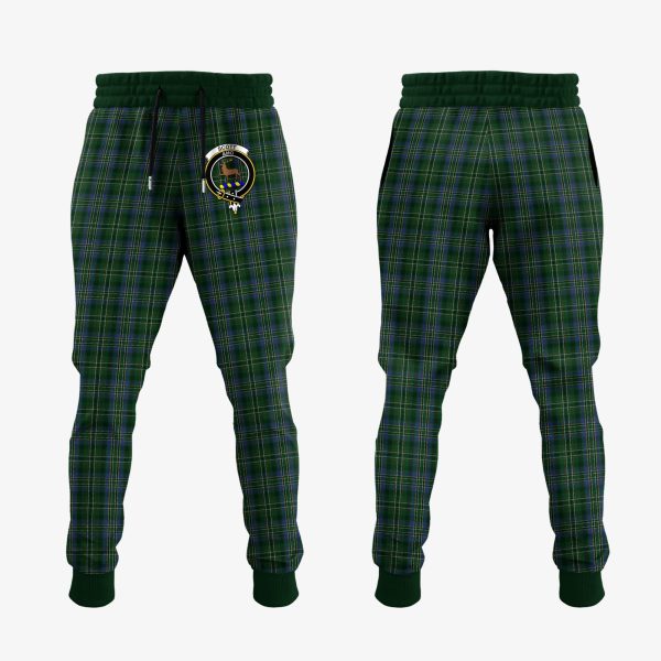 Scott Hunting Tartan Crest Jogger Sweatpants Cheap
