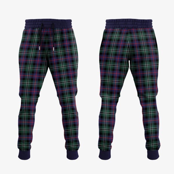 Rose Hunting Modern Tartan Crest Jogger Sweatpants Online Hot Sale - Image 2