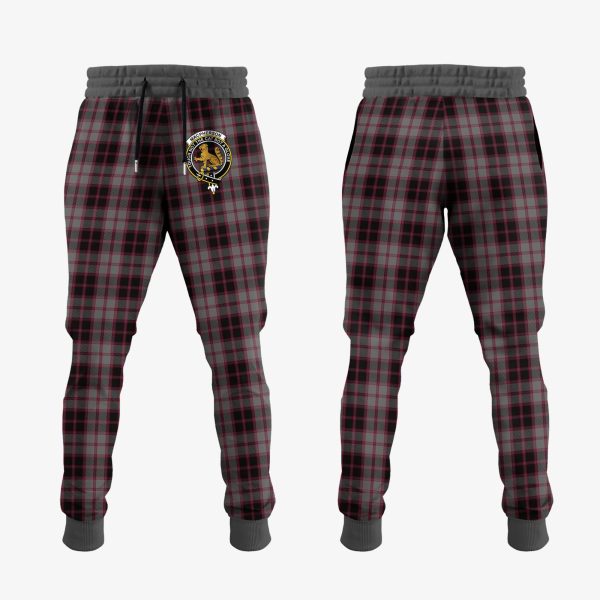 MacPherson Hunting Tartan Crest Jogger Sweatpants on Sale