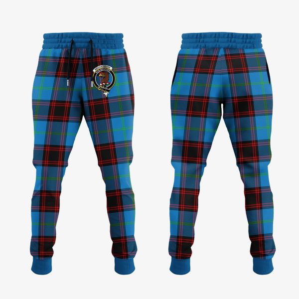 Wedderburn Tartan Crest Jogger Sweatpants Fashion