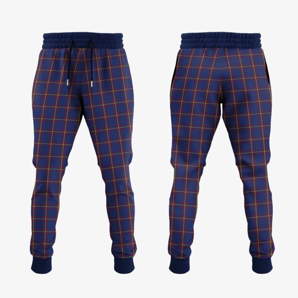MacLaine Of Lochbuie Tartan Crest Jogger Sweatpants Supply - Image 2