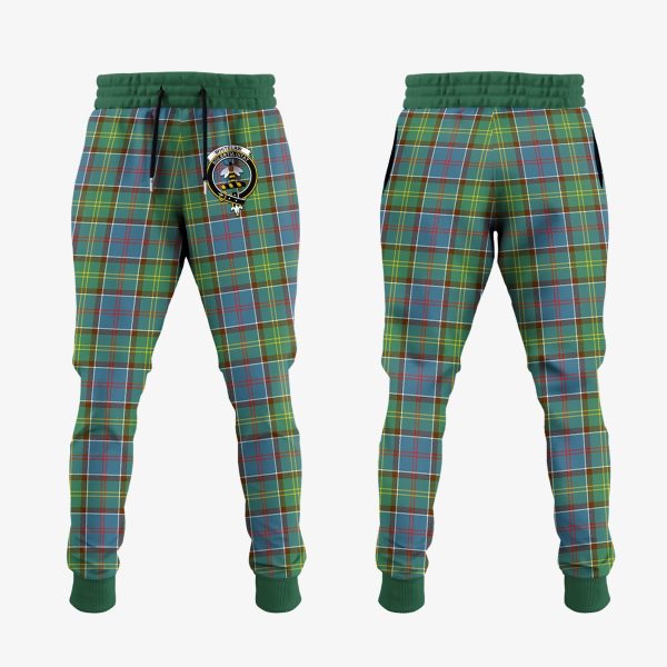 Whitelaw Tartan Crest Jogger Sweatpants Online