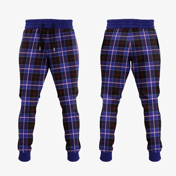 Dunlop Modern Tartan Crest Jogger Sweatpants Cheap - Image 2