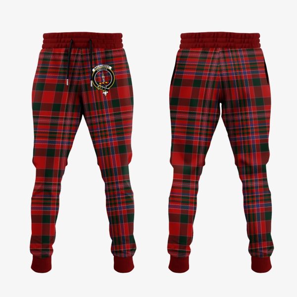 MacAlister Tartan Crest Jogger Sweatpants Cheap