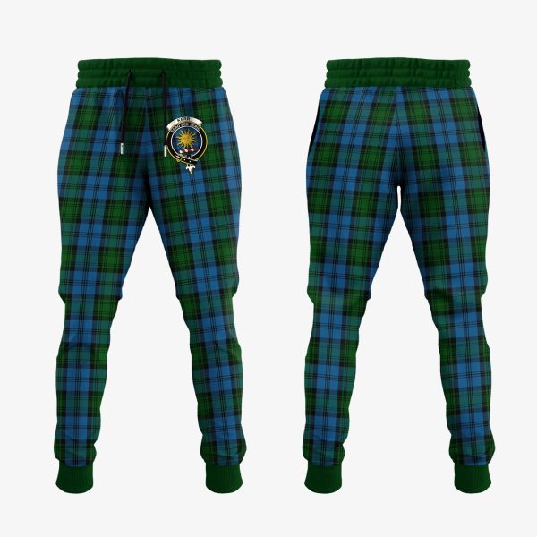Kerr Hunting Tartan Crest Jogger Sweatpants For Discount