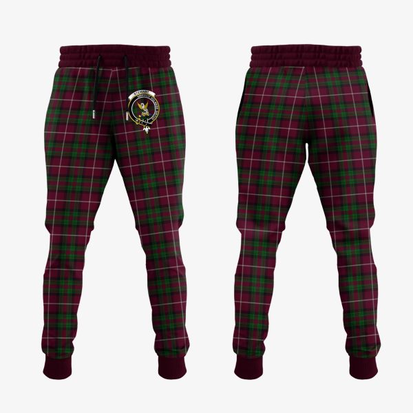 Stewart Of Bute Hunting Tartan Crest Jogger Sweatpants Online now