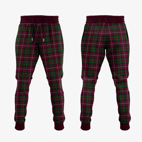 Stewart Of Bute Hunting Tartan Crest Jogger Sweatpants Online now - Image 2