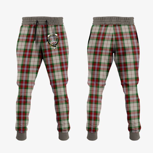 MacLean Dress Tartan Crest Jogger Sweatpants For Sale