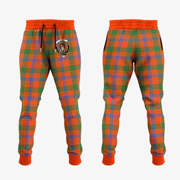 Ross Ancient Tartan Crest Jogger Sweatpants Sale