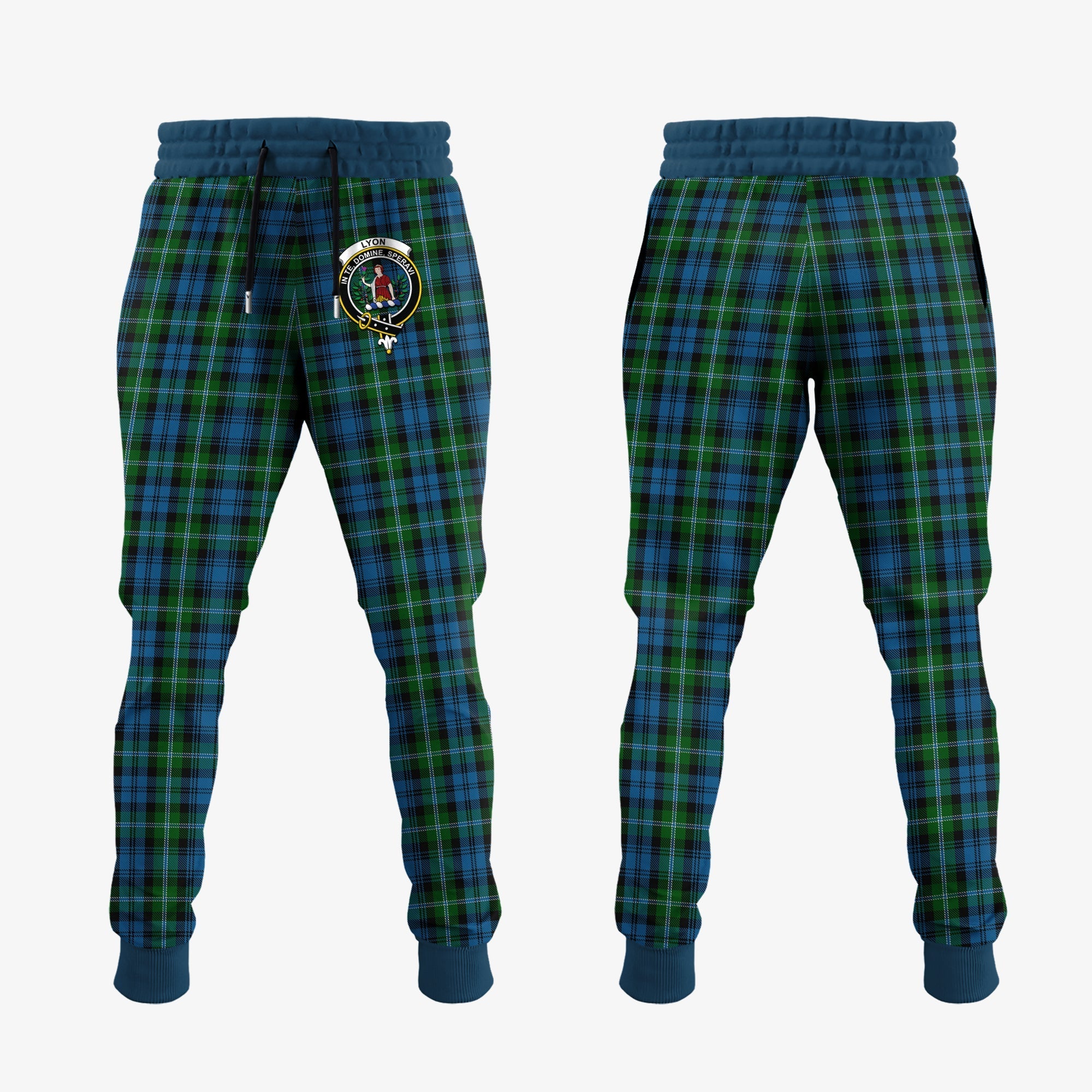 Lyon Tartan Crest Jogger Sweatpants on Sale