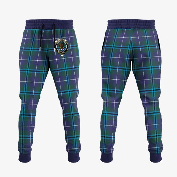 Sandilands Tartan Crest Jogger Sweatpants For Discount